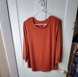 Time and Tru Quarter-length Sleeve Shirt